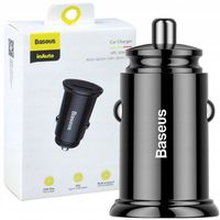 Ładowarka samochodowa Baseus Circular 30W 5A USB do auta, szybkie ładowanie
