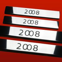 Listwa progowa PEUGEOT 2008 Stal nierdzewna 304 połysk  4szt