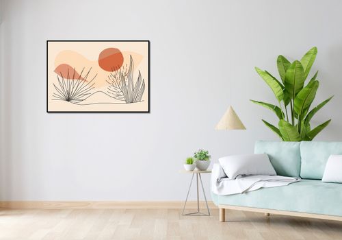Plakat 100x70cm Miękka Roślinność na Arena.pl