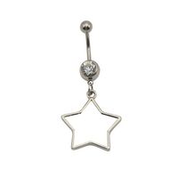 Kolczyk do pępka - gwiazda - Sublimacja Termotransfer