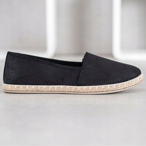Czarne Espadryle Z Brokatem r.37 na Arena.pl