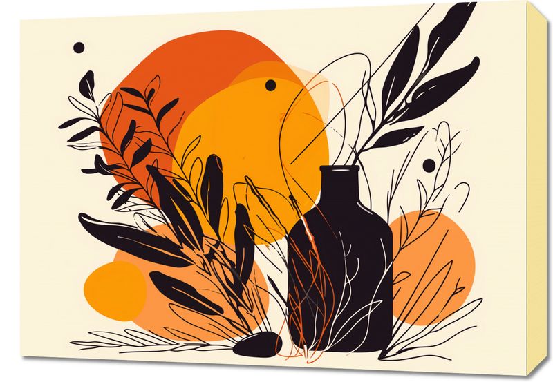 Obraz 70x50cm Jaskrawy Zachód zdjęcie 1