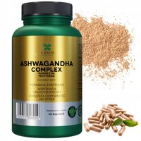 ASZWAGANDA + mocne dodatki - aż 60 kapsułek