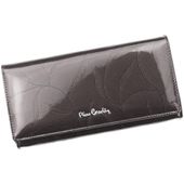 Portfel damski skórzany PIERRE CARDIN 02 LEAF 102 Szary