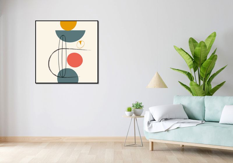 Plakat 90x90cm Równe Kompozycje zdjęcie 4