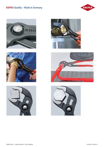 szczypce do rur cobra 300mm - kn 87 02 300 na Arena.pl