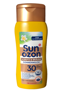 Sun Ozon mleczko ochronne i opalenizna filtr 30