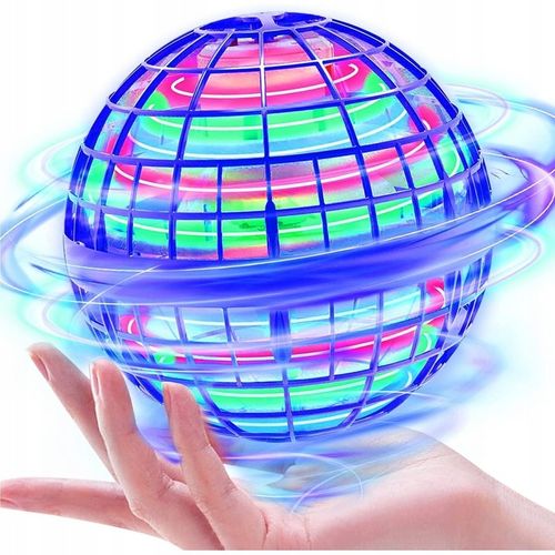 Latająca świecąca kula LED Bumerang Fly Orb Magic + pilot - Czerwona na Arena.pl