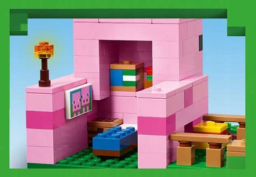 21268 - lego minecraft - dom prosiaczka na Arena.pl