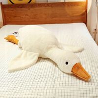 2 x PLUSZOWA GĘŚ PIPA MASKOTKA ZABAWKA TICTOC KACZKA DUŻA 160 CM