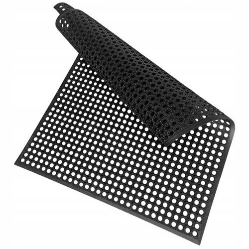 Wycieraczka ażurowa gruba mata wejściowa z perforowanej gumy 60x90 na Arena.pl