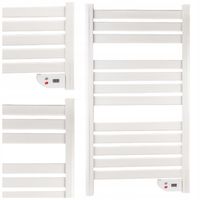 Grzejnik łazienkowy elektryczny Volteno 500 W 550 x 1020 mm biały