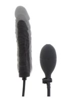 dildo analne nadmuchiwane hidden desire silikonowe 21 cm
