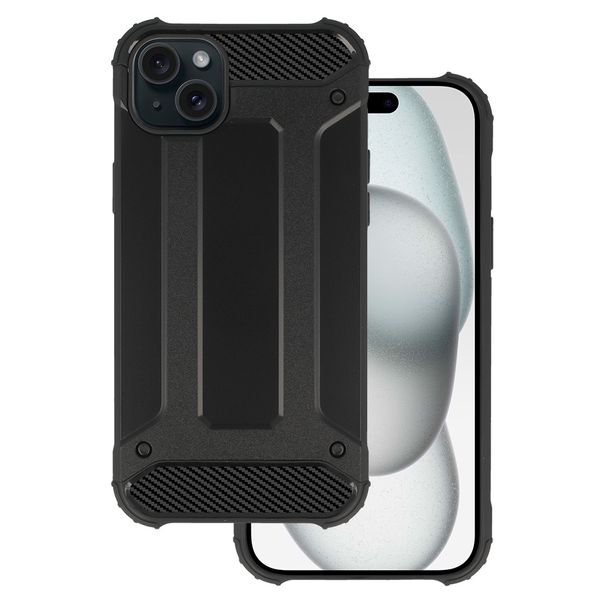 Armor Carbon Case do Iphone 15 Plus Czarny zdjęcie 1