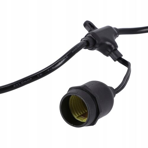 Girlanda OGRODOWA ŁAŃCUCH 10M + 20X żarówki LED na Arena.pl