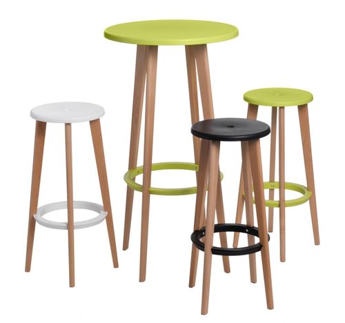 Stołek barowy lush biały na Arena.pl