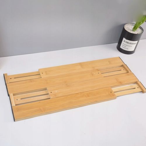 Przegrody do szuflad rozsuwane bambusowe organizer separator na Arena.pl