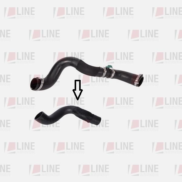 RURA WĄŻ TURBO INTERCOOLERA FORD TRANSIT V347 / TRANSIT TOURNEO 2,2TDC zdjęcie 2