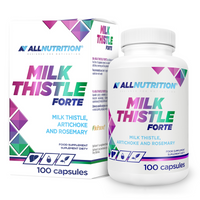 Allnutrition Milk Thistle Forte 100kap KARCZOCH OSTROPEST WĄTROBA