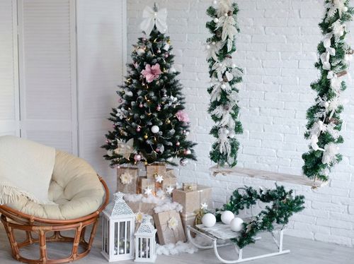 CHOINKA SZTUCZNA 180 CM NA PNIU PIĘKNA SOSNA DIAMENTOWA GĘSTA OŚNIEŻONA na Arena.pl