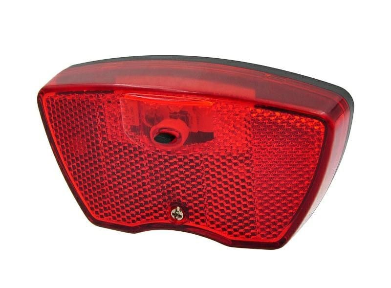 Lampka do roweru tył - 3 LED - do bagażnika zdjęcie 1