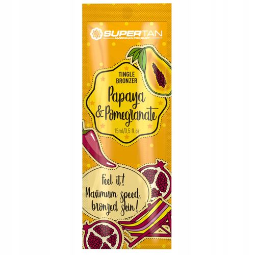 Supertan Papaya & Pomegranate 3x 15ml Tingle Bronzer + Gratisy na Arena.pl
