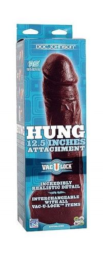DILDO 30CM - DOC JOHNSON CZARNE na Arena.pl