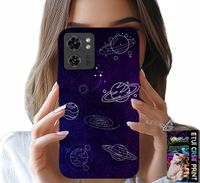 ETUI DO MOTOROLA EDGE 40 - KOSMOS PLANETY GWIAZDY GALAKTYKA WZORY