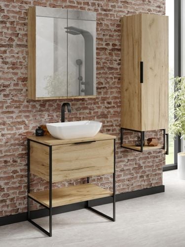 Umywalka nablatowa Lara biała na Arena.pl