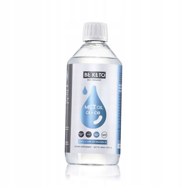 BeKeto Olej MCT 100% C8+C10 z oleju kokosowego zdjęcie 3