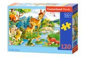 puzzle 120 el. little deer  castorland b-12725-1