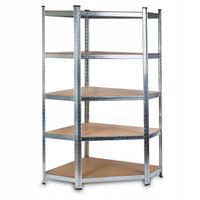 Regał metalowy magazynowy 180 x 90 x 40 cm Humberg HR-812