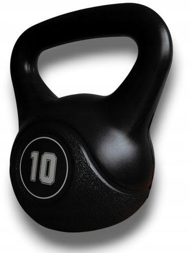 KETTLEBELL 10 KG HANTLA ODWAŻNIK CIĘŻAR DO ĆWICZEŃ SPORTVIDA na Arena.pl
