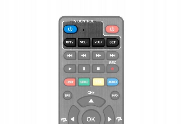 Kruger&Matz KM0550D Tuner TV dekoder cyfrowy DVB-T2 z pilotem zdjęcie 6