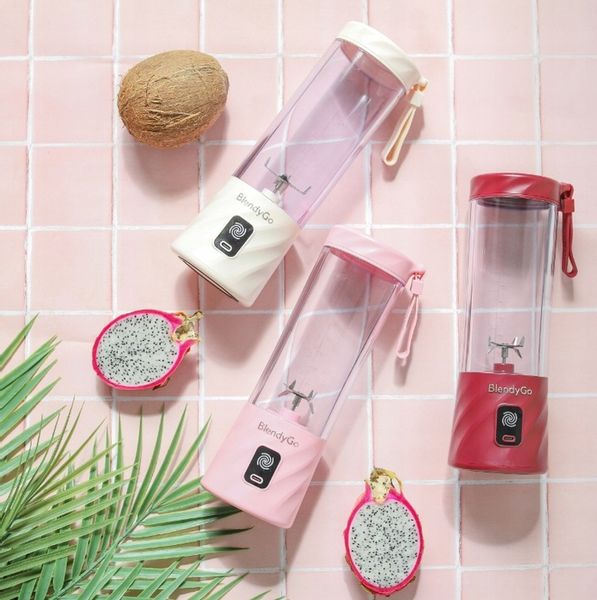 Blender kielichowy BlendyGo 3 Mikser do smoothie 250W czarny + GRATIS! zdjęcie 5