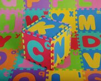PUZZLE PIANKOWE MATA KLOCKI DUŻE 30x30 cm JC-679C1
