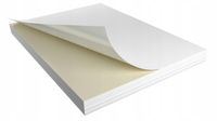 Naklejki A4 210x297 mm, do drukarki cyfrowej laserowej atrament - 100 ark.
