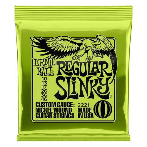 ERNIE BALL 2221 10-46 REGULAR SLINKY na Arena.pl
