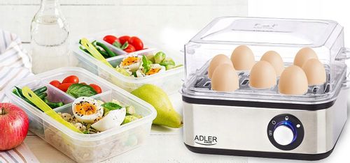 Jajowar Automatyczny Do 8 Jajek 800W Adler Ad4486 na Arena.pl