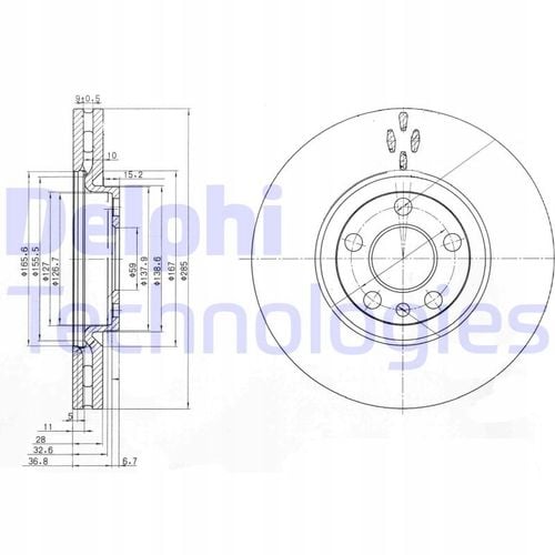 TARCZA HAM PRZOD 285X28 V na Arena.pl