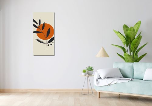 Obraz 40x90cm Ożywione Słońce na Arena.pl