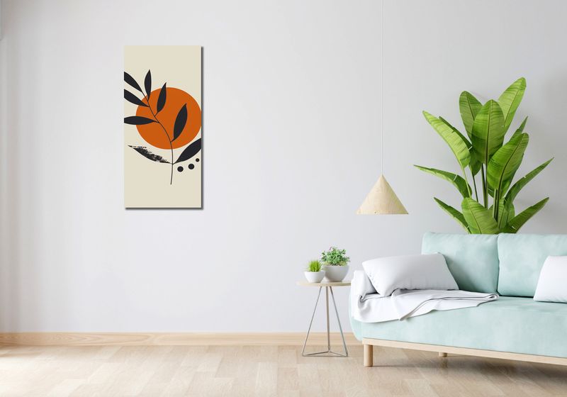 Obraz 40x90cm Ożywione Słońce zdjęcie 2