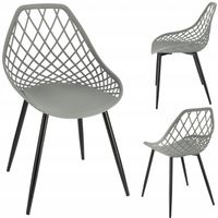 krzesło aranda szare + czarne nogi (nowy kod 15.10.2025)