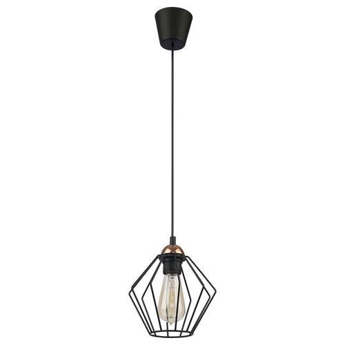 Loftowa lampa wisząca do salonu Galaxy 1642 TK Lighting metalowa czarna na Arena.pl