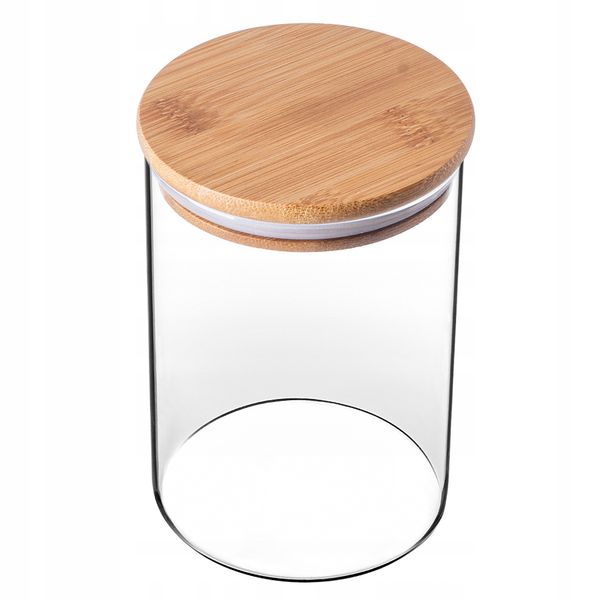 KADAX Pojemnik Szklany Przyprawy Makaron Z Pokrywką Słoik 1040ml zdjęcie 7