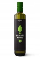 Olej rycynowy BIO ORGANIC 500ml NIERAFINOWANY Indie SZKLANA BUTELKA