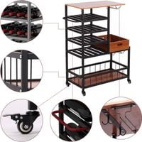 Wózek kuchenny Barowy Na Kółkach