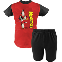 Krótka Piżama dziecięca - Pingwiny z Madagaskaru