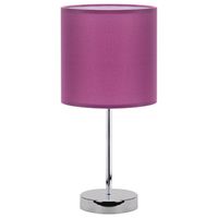 Lampka nocna stołowa biurkowa AGNES fioletowa 03148