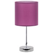 Lampka nocna stołowa biurkowa AGNES fioletowa 03148